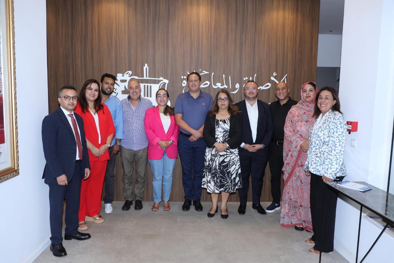 لقاء تواصلي مع قيادة حزب الاصالة والمعاصرة